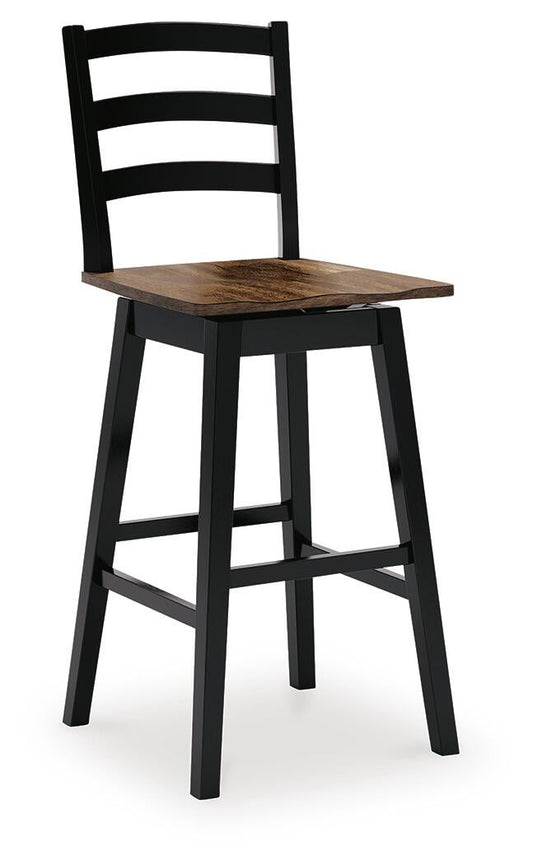 Wildenauer Tall Swivel Barstool (2/CN)