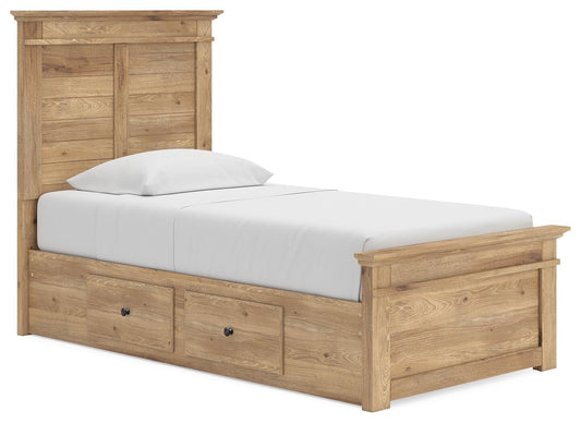 Makidern Twin Panel Storage Bed