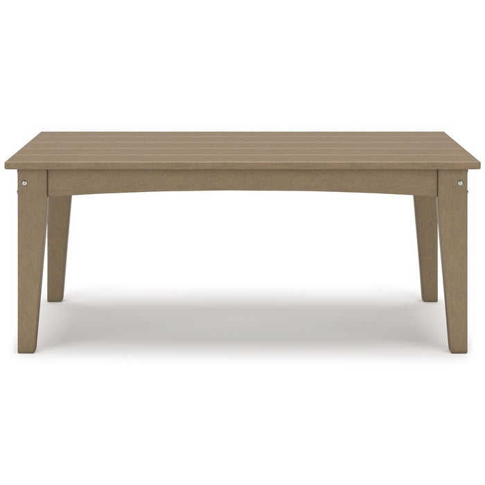 Hyland Wave Rectangular Cocktail Table