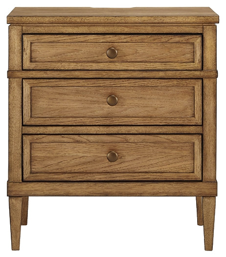 Sharlance Three Drawer Night Stand