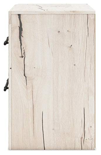 Lawroy Full Panel Storage Bed with Mirrored Dresser, Chest and Nightstand