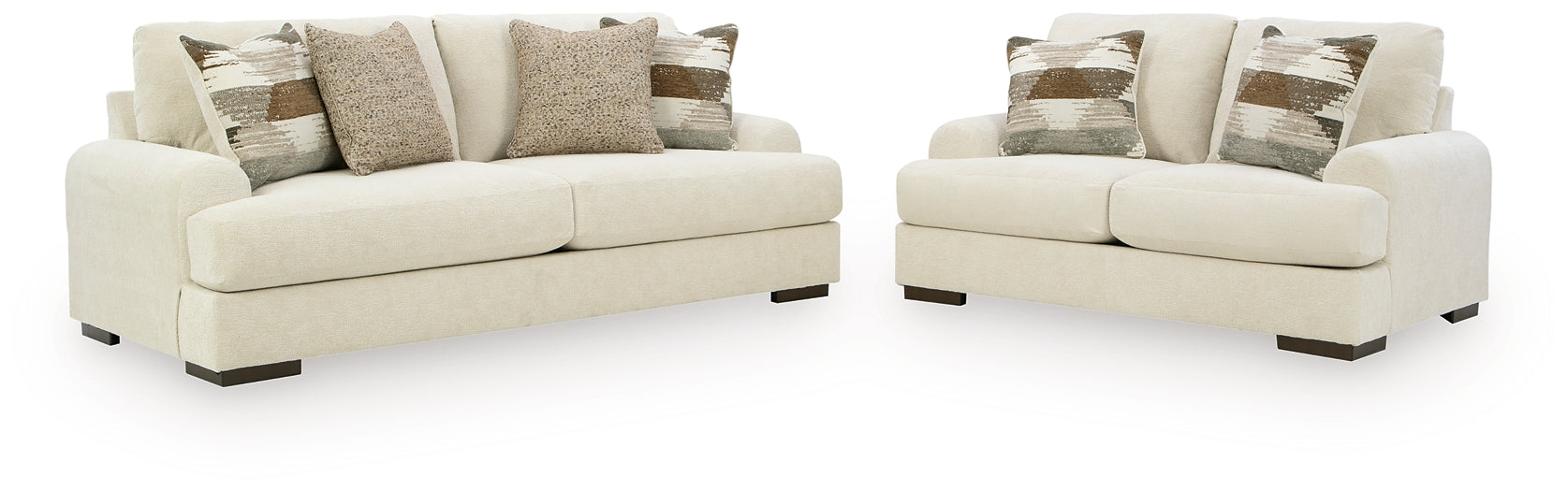 Jayne Park Sofa and Loveseat