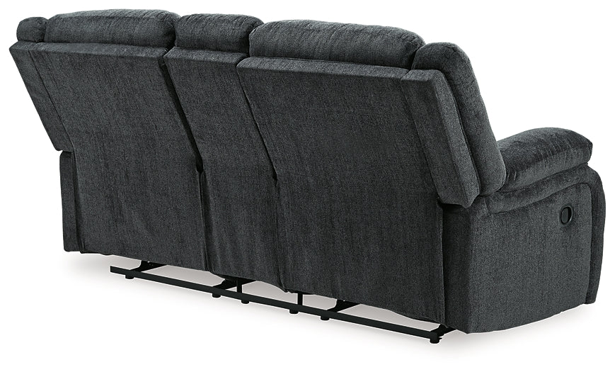 Draycoll DBL Rec Loveseat w/Console