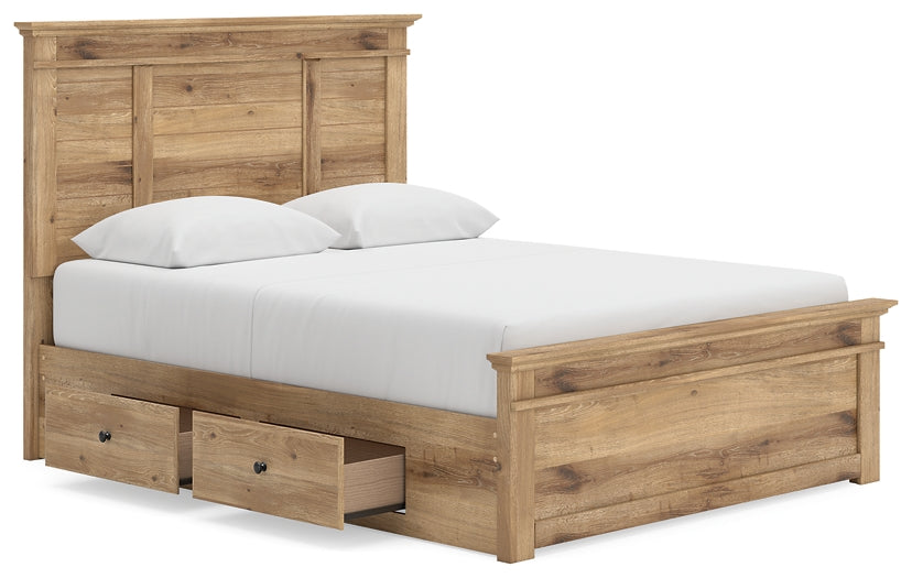Makidern Queen Panel Storage Bed