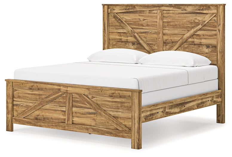 Maystonna King Crossbuck Panel Bed