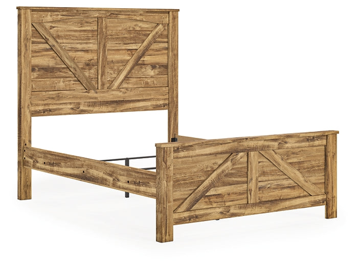 Maystonna Queen Crossbuck Panel Bed