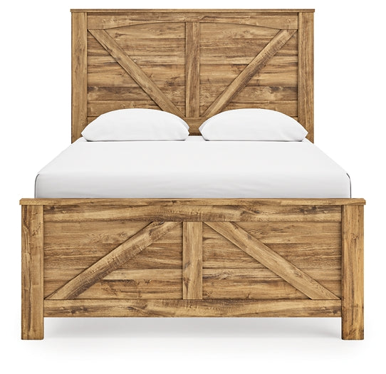 Maystonna Queen Crossbuck Panel Bed