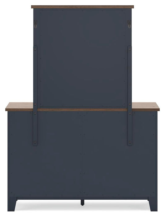 Landocken Queen Panel Headboard, Dresser, Mirror, Chest and Nightstand