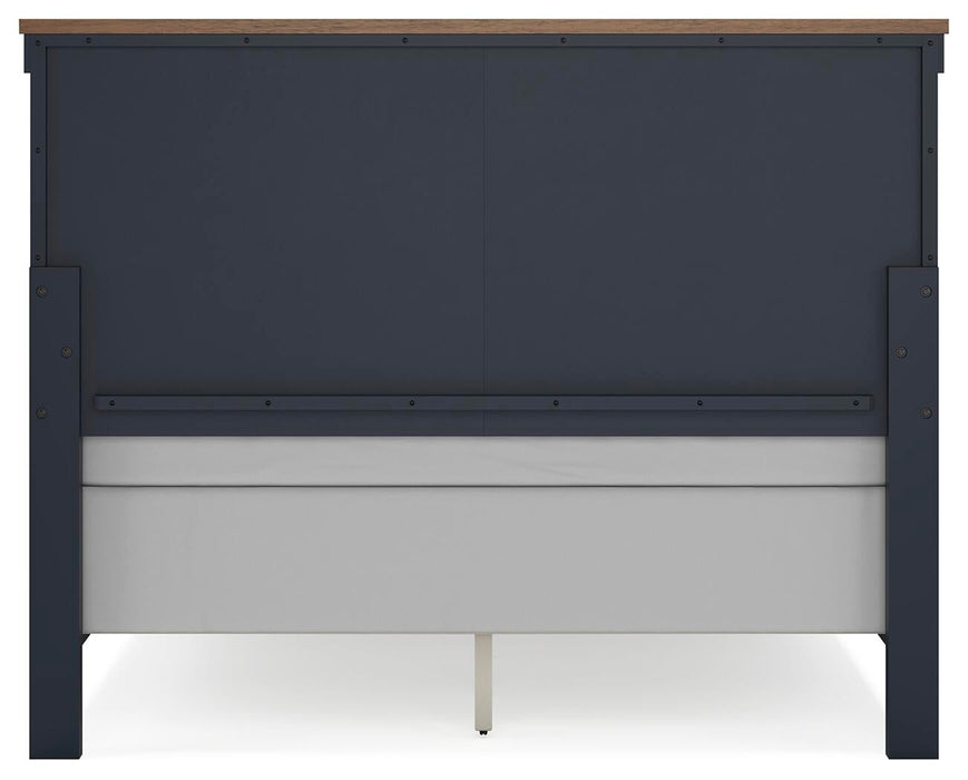 Landocken Queen Panel Headboard, Dresser, Mirror, Chest and Nightstand