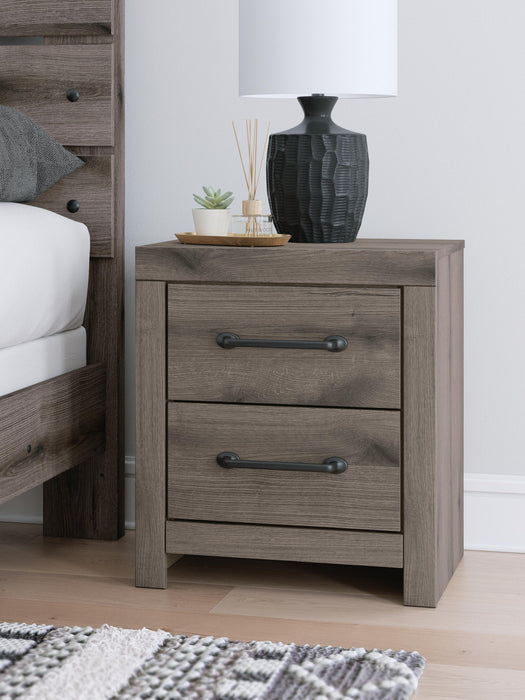 Urbanoore Full Panel Bed with Storage, Dresser, Mirror, Chest and Nightstand