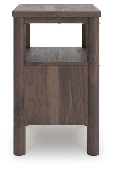 Pamytta King Upholstered Panel Bed, Dresser, Mirror, Chest and Nightstand