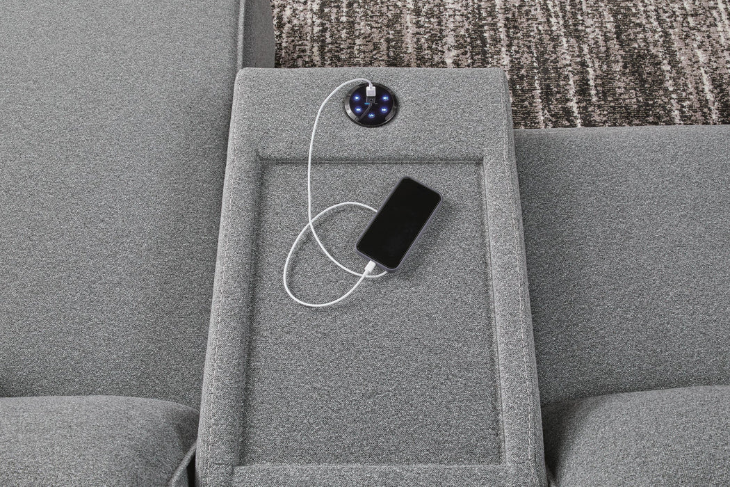 Modmax II 6-Piece Power Reclining Sectional with Chaise and Console