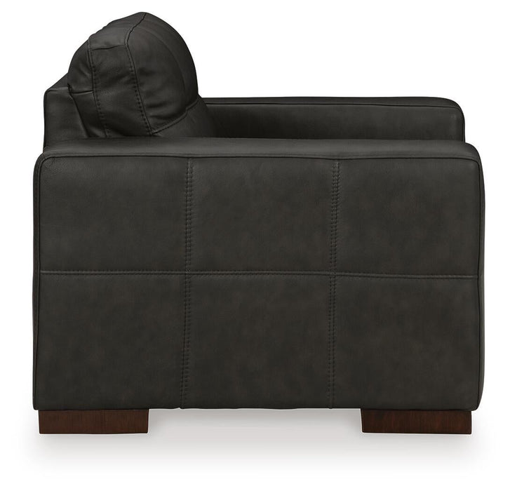 Luigi Chair and Ottoman