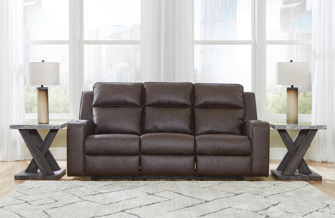 Lavenhorne Reclining Sofa w/ Drop Down Table