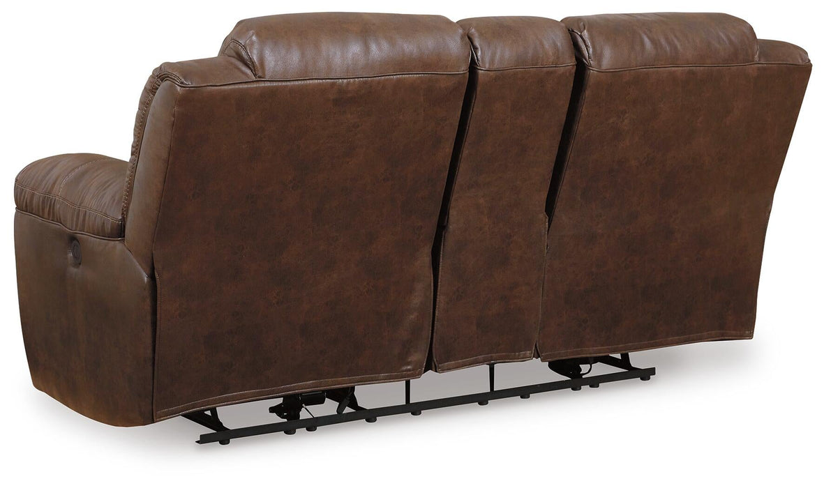 Stoneland DBL REC PWR Loveseat w/Console