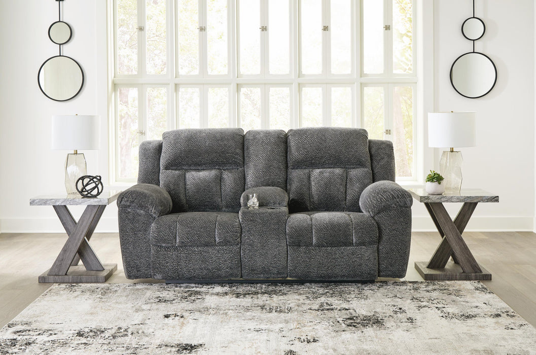 Frohn DBL Rec Loveseat w/Console