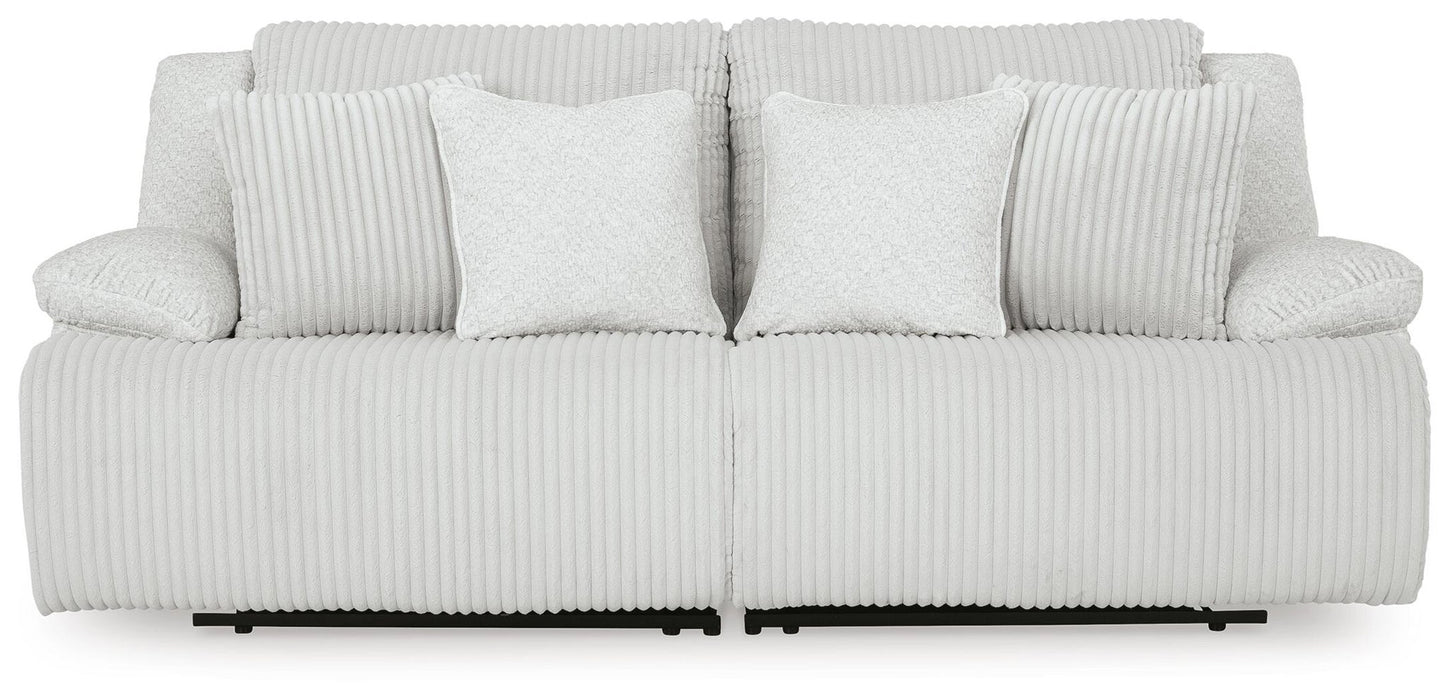 Top Tier 2-Piece Reclining Sectional Loveseat