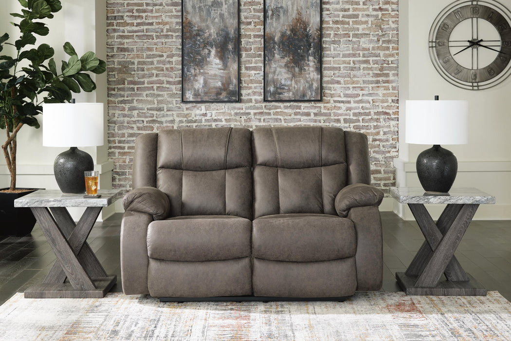 First Base Sofa and Loveseat