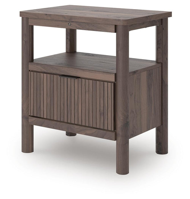 Cadmori Twin Panel Bed, Dresser, Mirror, Chest and Nightstand