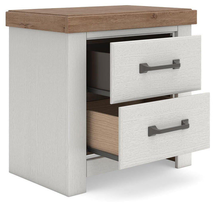 Savonport Full Panel Storage Bed. Dresser, Mirror and Nightstand