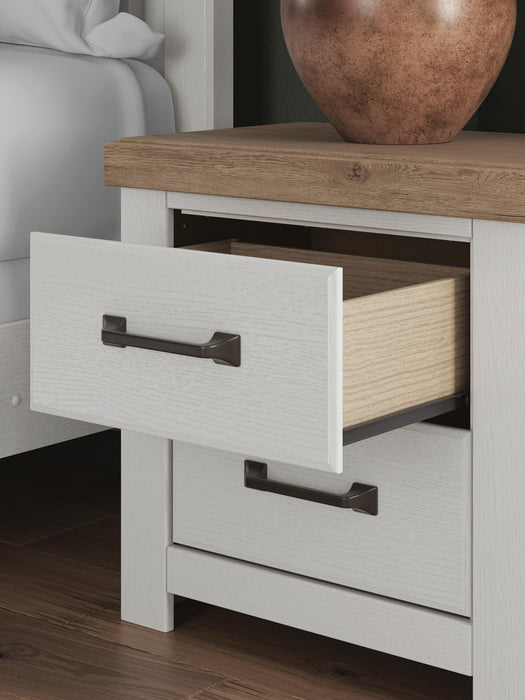 Savonport Full Panel Storage Bed. Dresser, Mirror and Nightstand