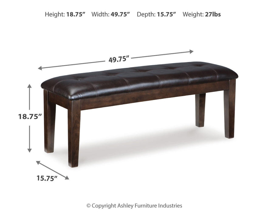 Haddigan Large UPH Dining Room Bench