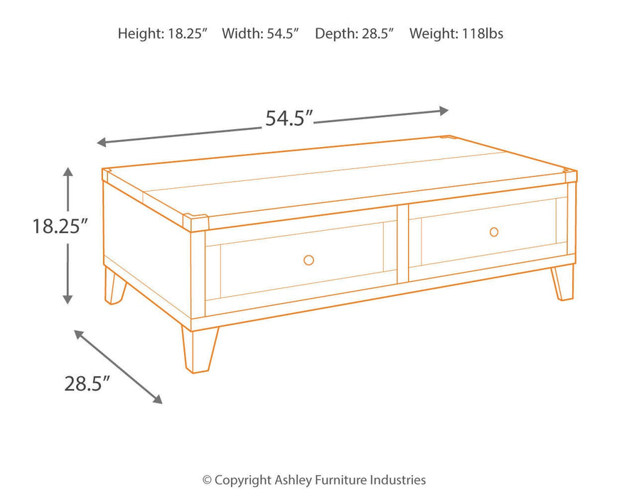 Todoe Lift Top Cocktail Table