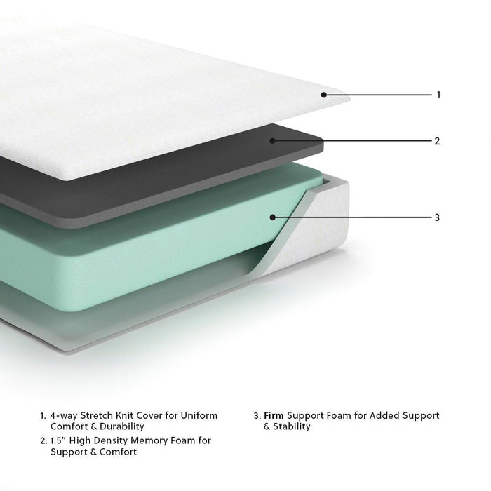 10 Inch Chime Memory Foam  Mattress