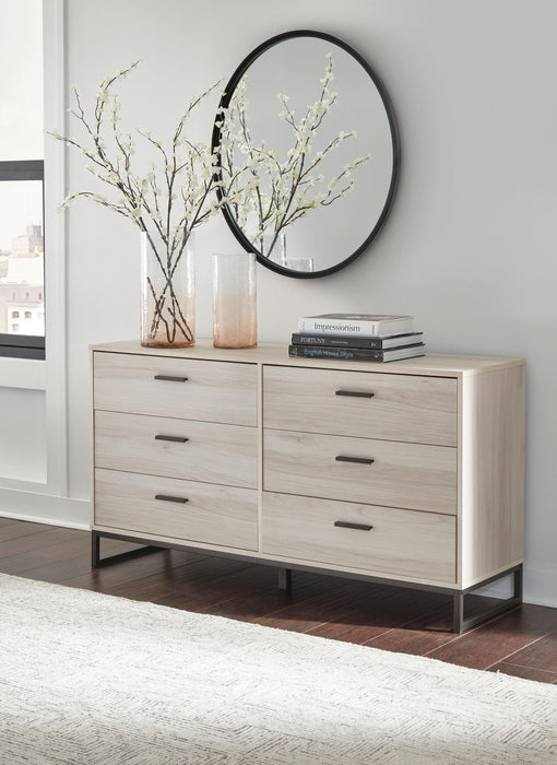 Socalle Six Drawer Dresser