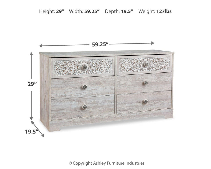 Paxberry Six Drawer Dresser