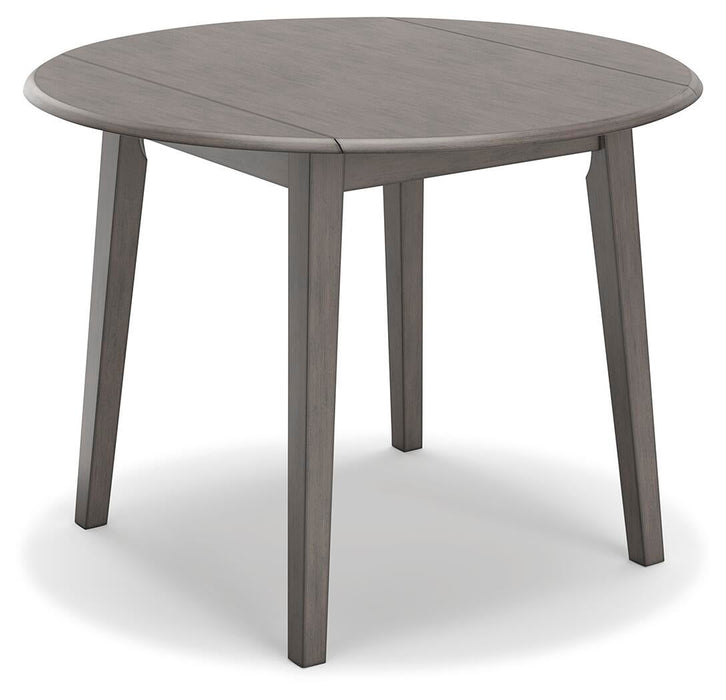 Shullden Round DRM Drop Leaf Table