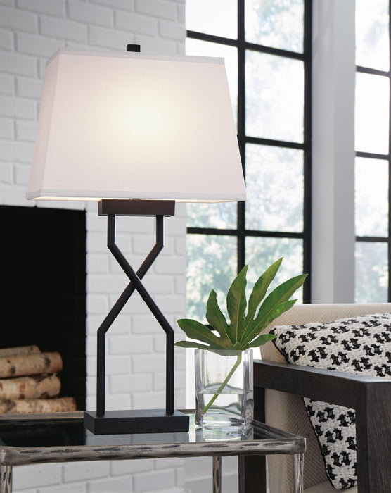 Brookthrone Metal Table Lamp (2/CN)