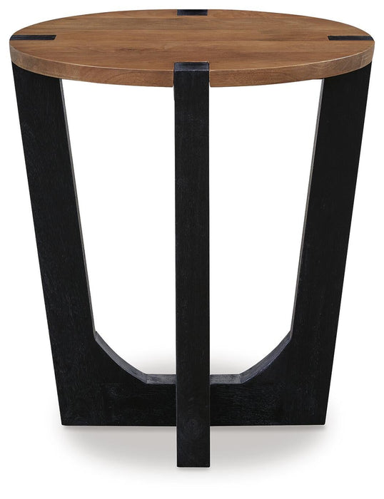 Hanneforth Round End Table