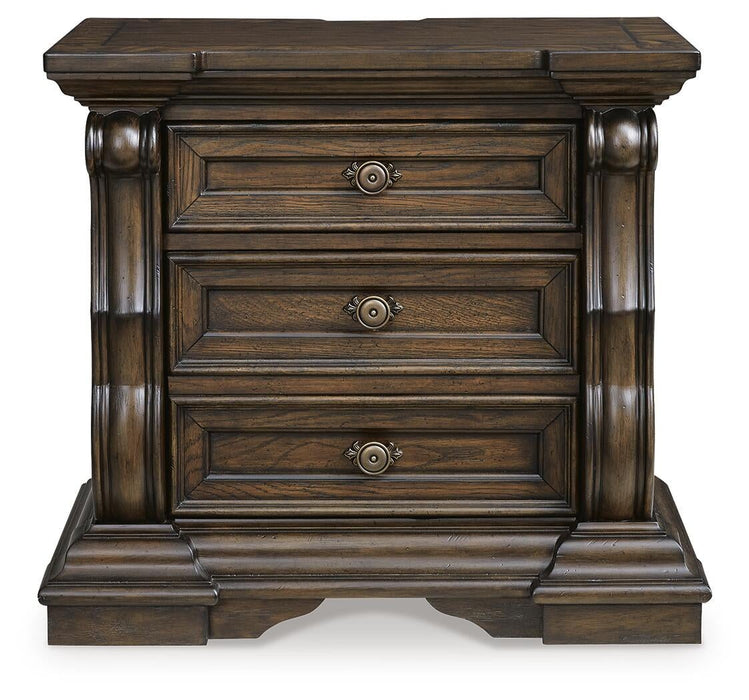 Maylee Three Drawer Night Stand