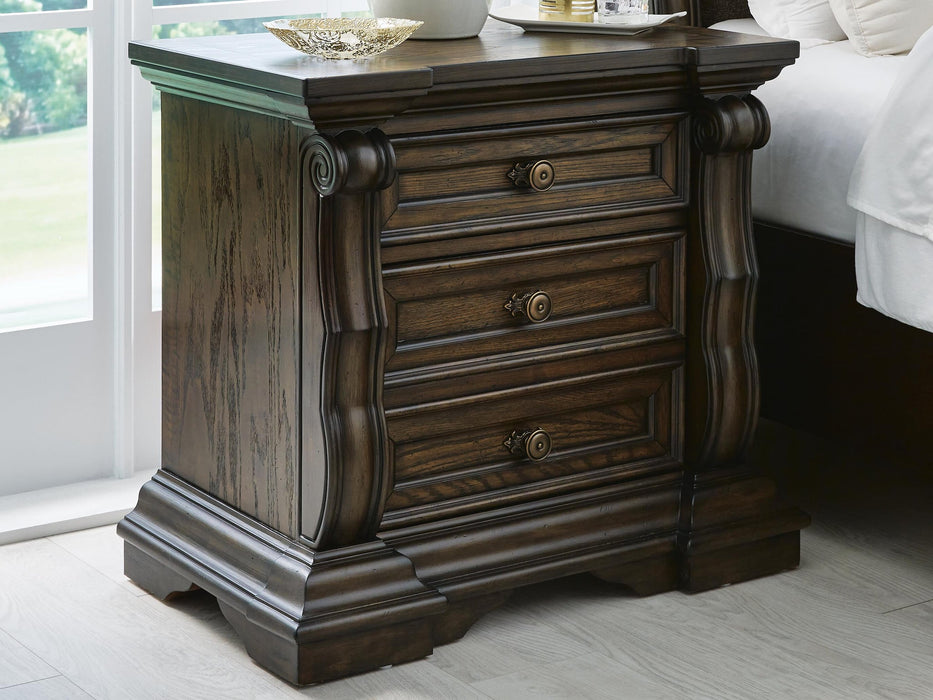 Maylee Three Drawer Night Stand
