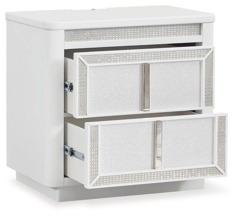 Chalanna Two Drawer Night Stand
