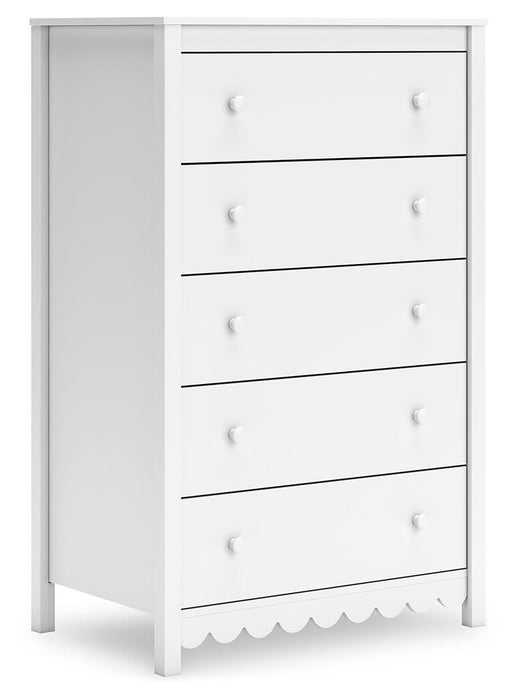 Hallityn Five Drawer Chest