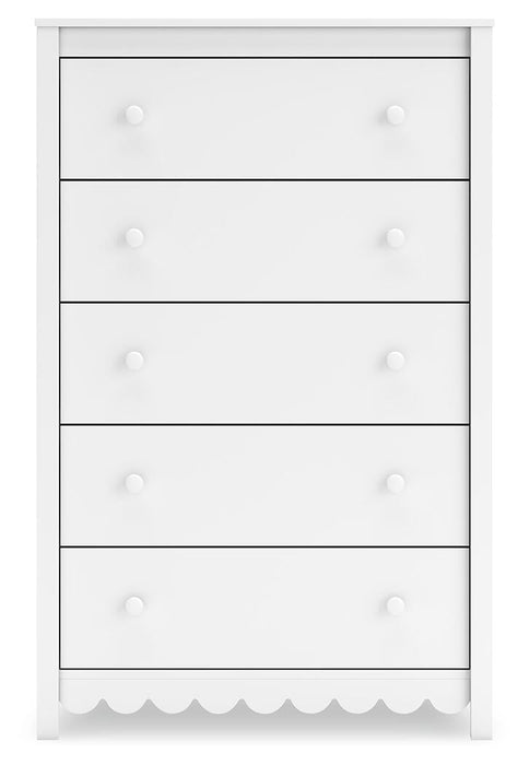 Hallityn Five Drawer Chest