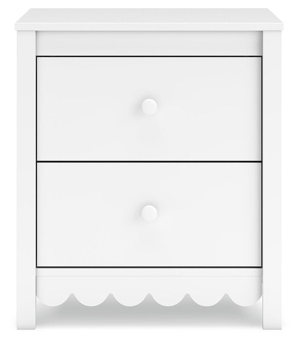 Hallityn Two Drawer Night Stand