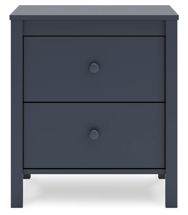 Simmenfort Two Drawer Night Stand