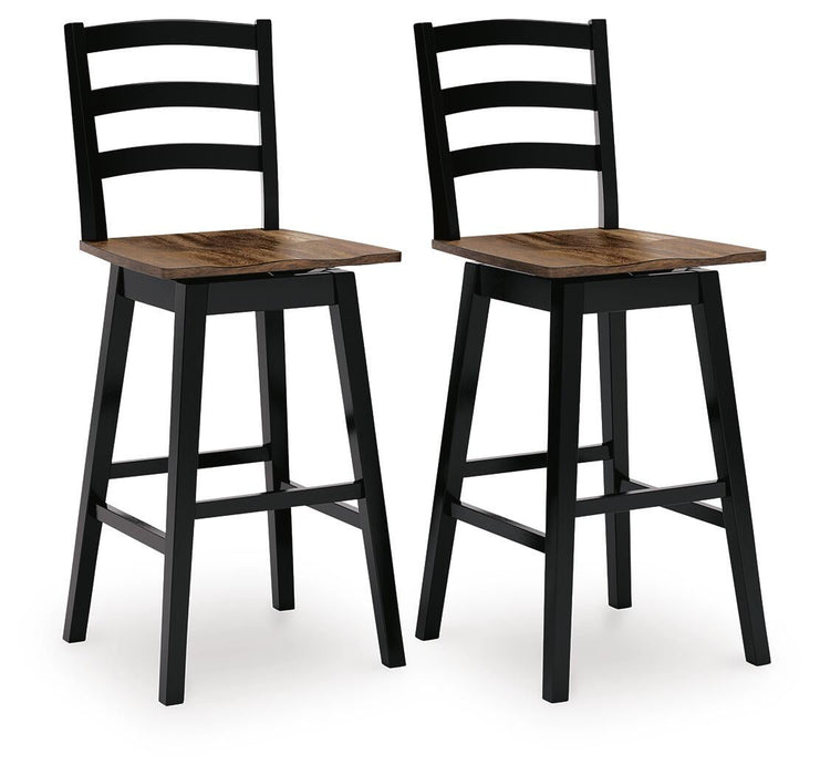 Wildenauer Tall Swivel Barstool (2/CN)