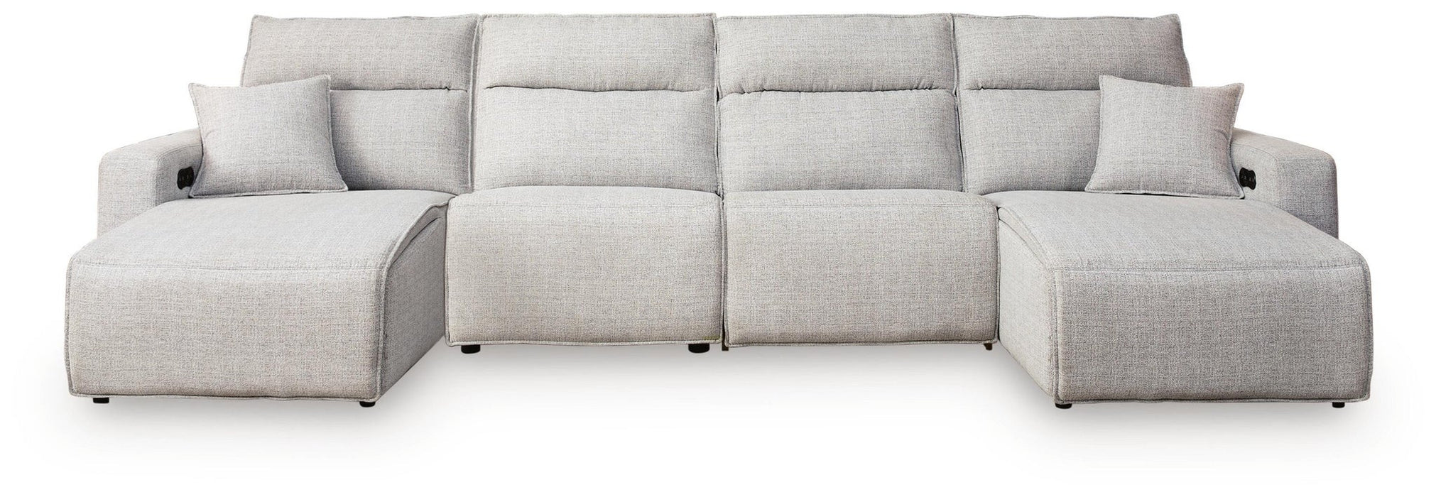 Modmax II 4-Piece Reclining Sectional with Double Chaise