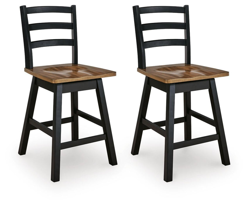 Wildenauer Swivel Stool (2/CN)
