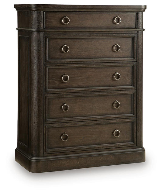 Wickenger Five Drawer Chest