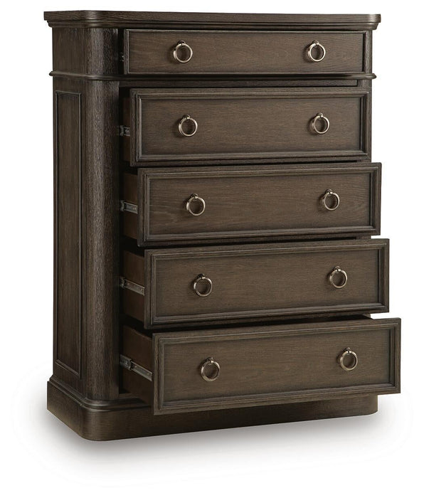Wickenger Five Drawer Chest