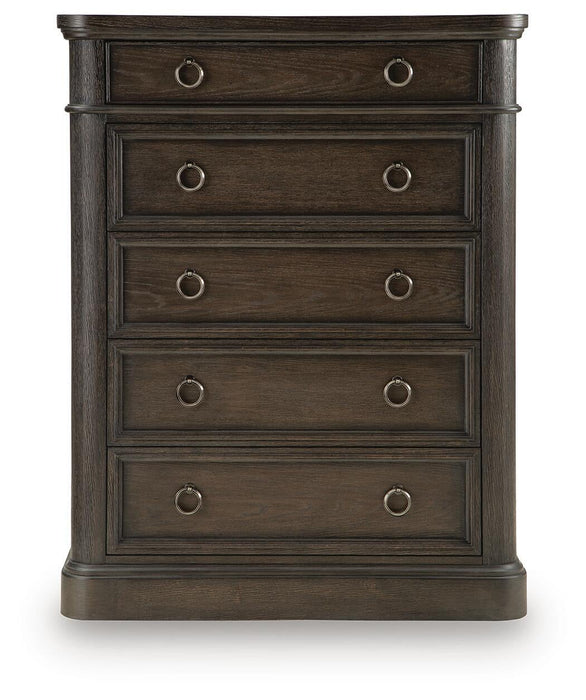 Wickenger Five Drawer Chest