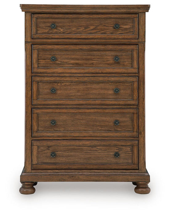 Zackaryn Five Drawer Chest