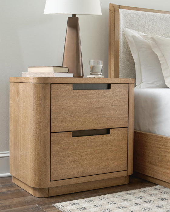 Pamaria Two Drawer Night Stand
