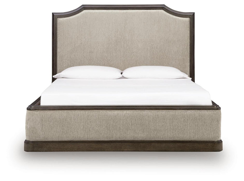 Wickenger California King Upholstered Panel Bed