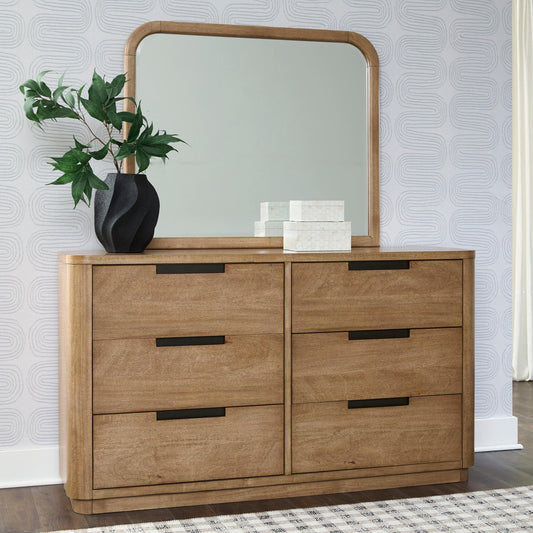 Pamaria Dresser and Mirror